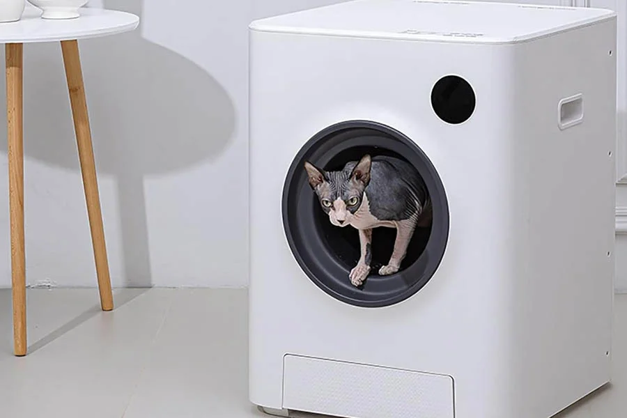 self cleaning cat litter boxes for multiple cats